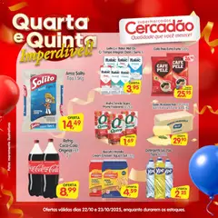 Cercadão - Ofertas Quarta e quinta-feira - Pré-Visualização do folheto da loja Cercadão, válido de 22.10.2025