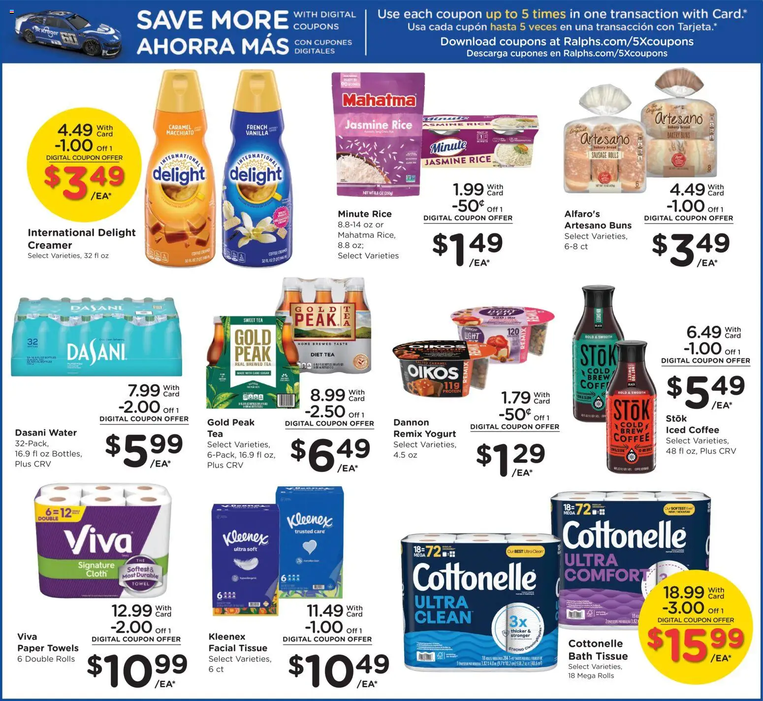 Ralphs Weekly Ad - valid from 25.02.2026 | Page: 6 | Products: Coffee, Water, Sugar, Sausage