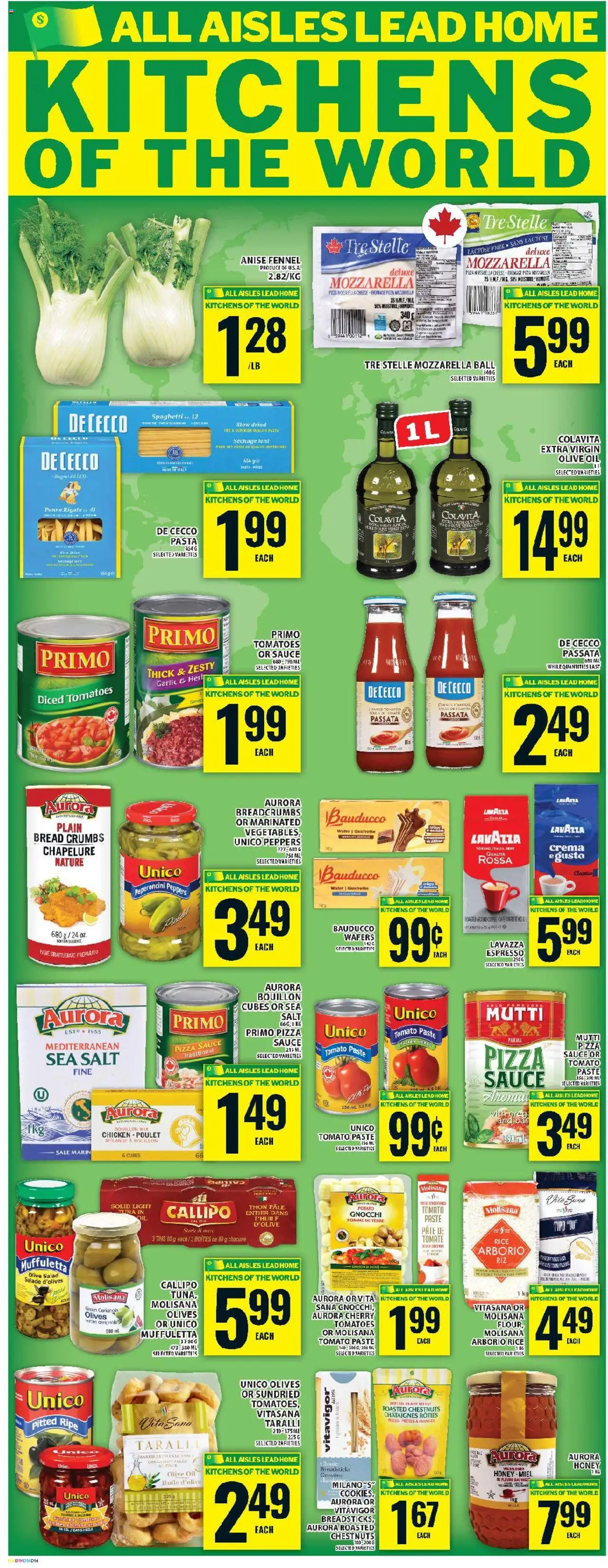 Food Basics flyer valid from 09.10.2025 | Page: 17 | Products: Salad, Oil, Bread, Tomatoes