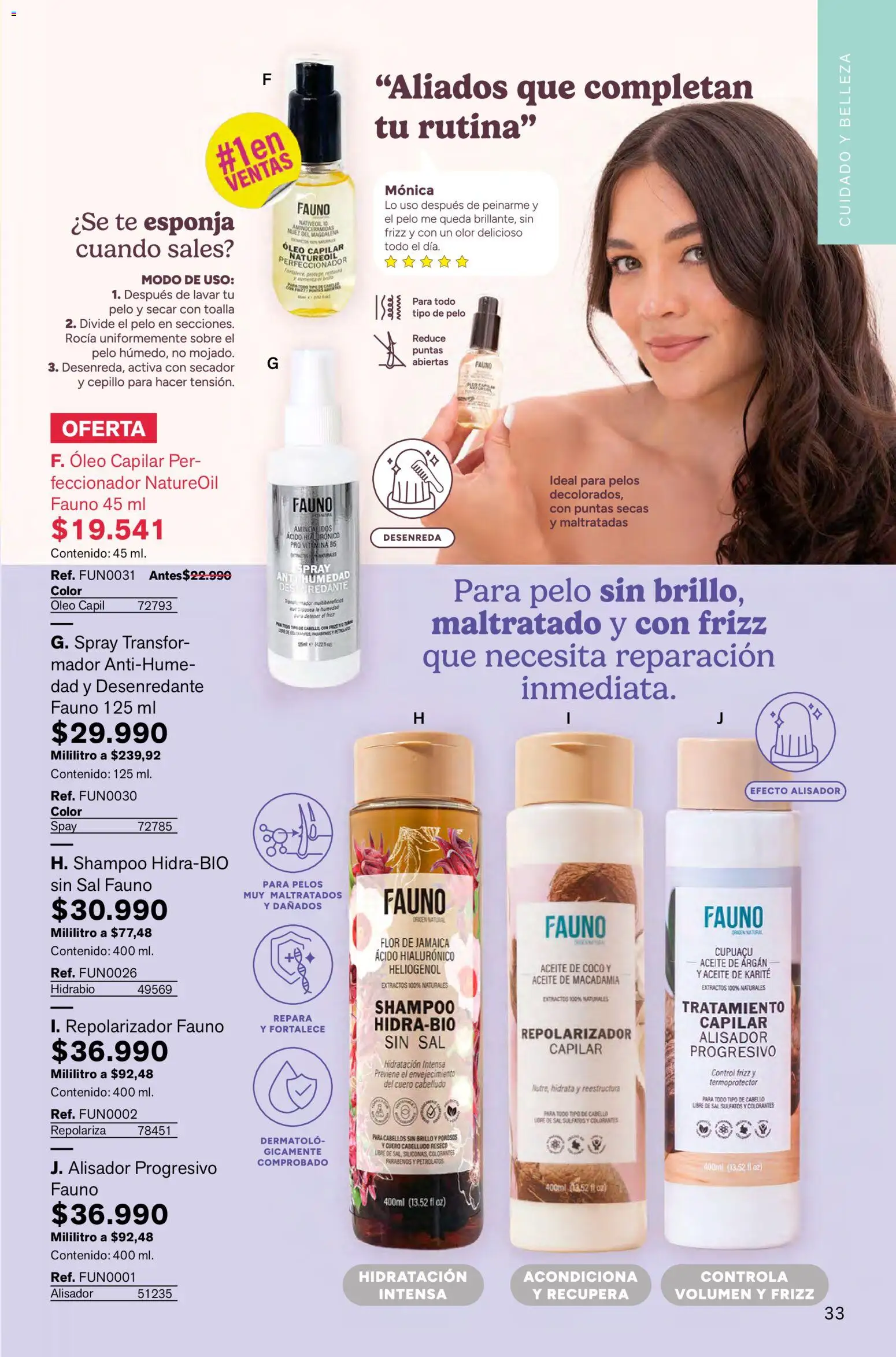 Leonisa revista - valida desde el 05.02.2026 | Página: 33 | Productos: Esponja, Sales, Shampoo, Coco