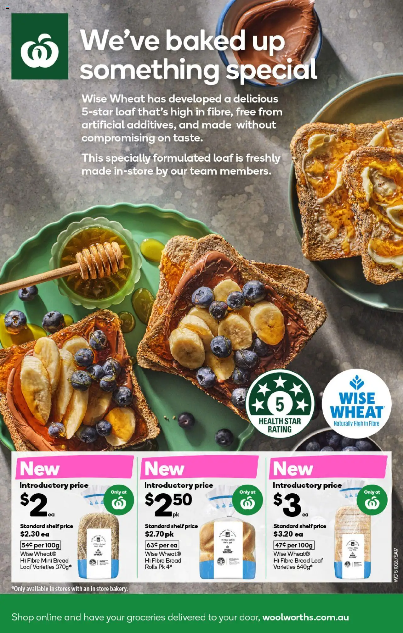 Woolworths catalogue - valid from 15.10.2025 | Page: 17 | Products: Shelf, Bread, Wheat