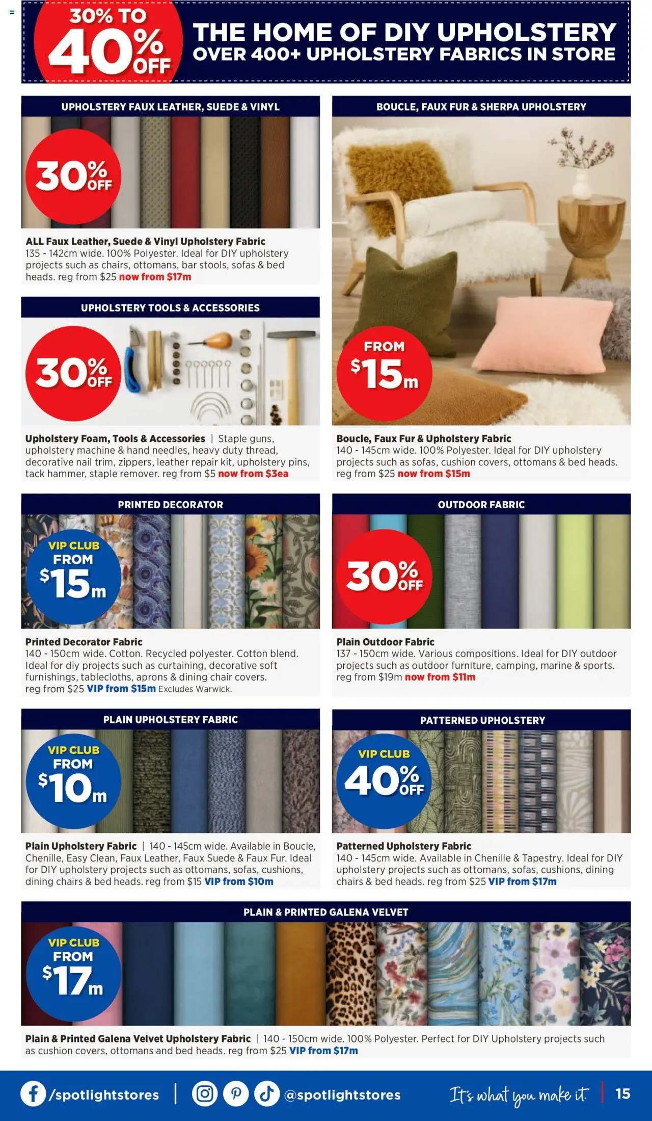 Spotlight catalogue - valid from 07.08.2025 | Page: 15 | Products: Chair, Cushion, Fur, Bed