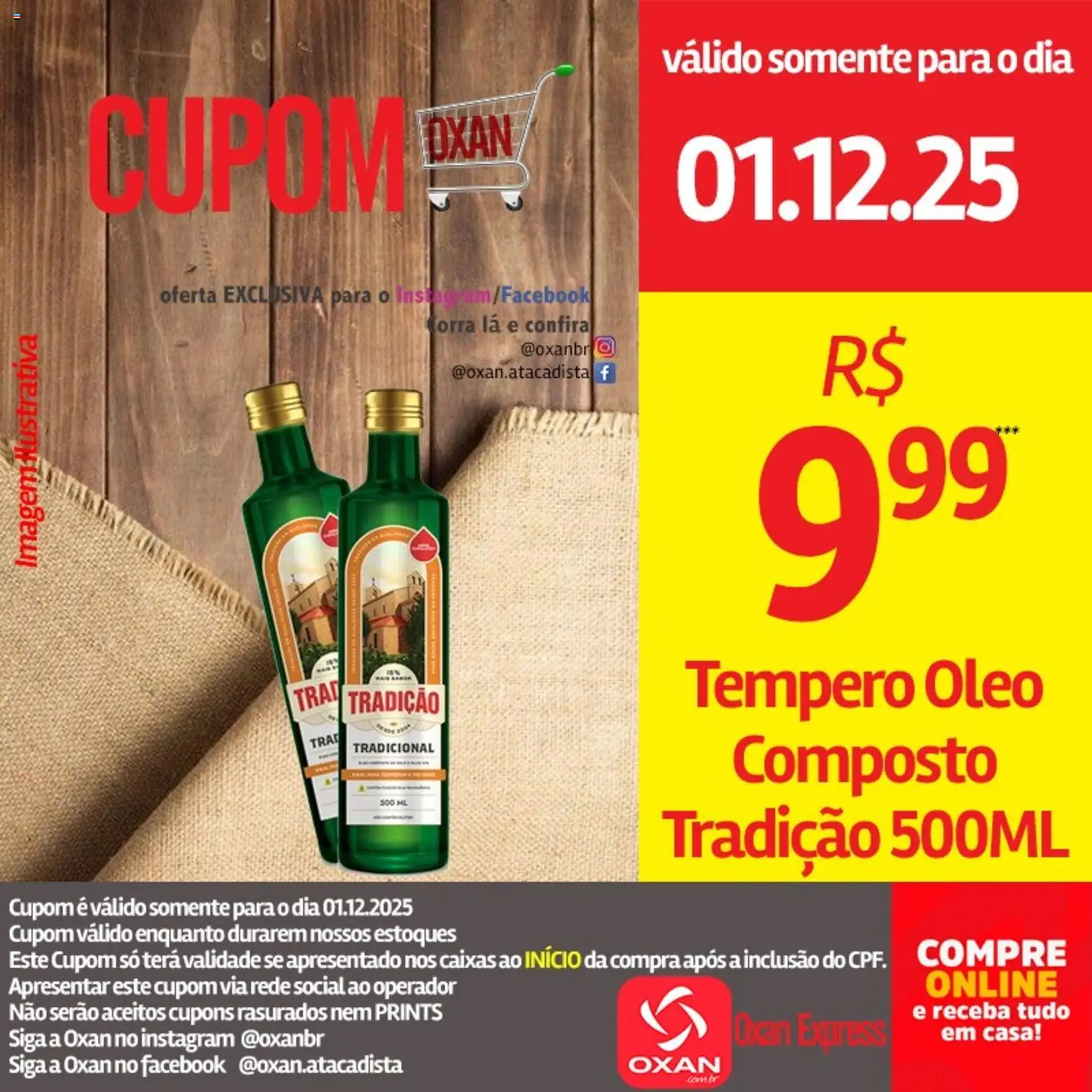 Oxan Atacadista Folheto - válido de 01.12.2025 | Página: 7 | Produtos: Óleo