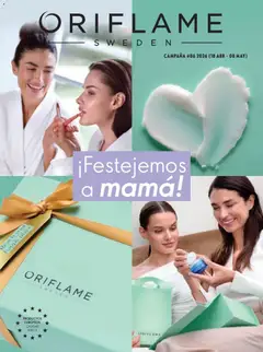 Vista previa de Oriflame campaña 6 2026, nuevo folleto de la tienda, válido en México a partir del 18.04.2026