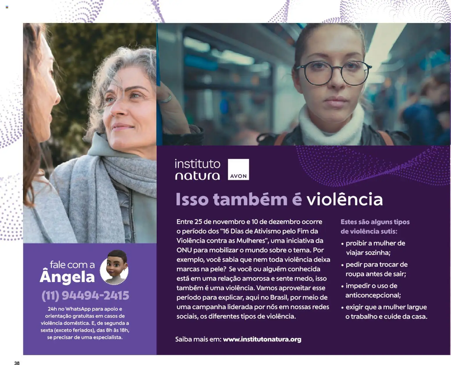 Avon Folheto - válido de 21.11.2025 | Página: 38