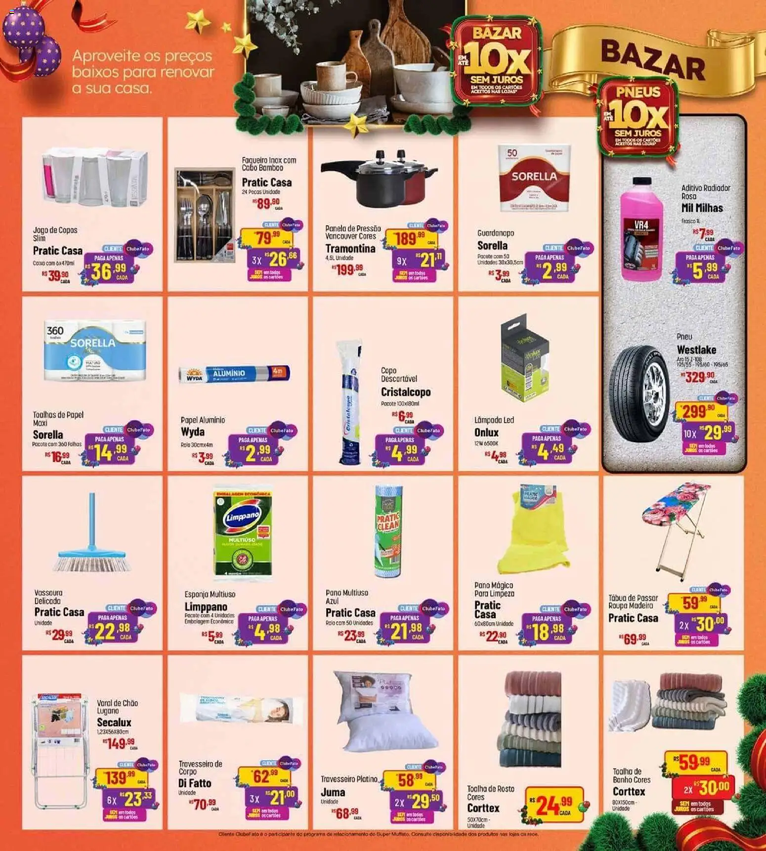 Max Atacadista Folheto - válido de 17.11.2025 | Página: 17 | Produtos: Lâmpada, Travesseiro, Panela de pressão, Guardanapo