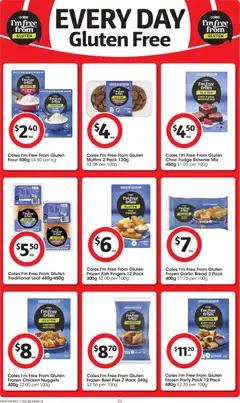 Preview of Coles catalogue  - valid from 11.03.2026 | Page: 24