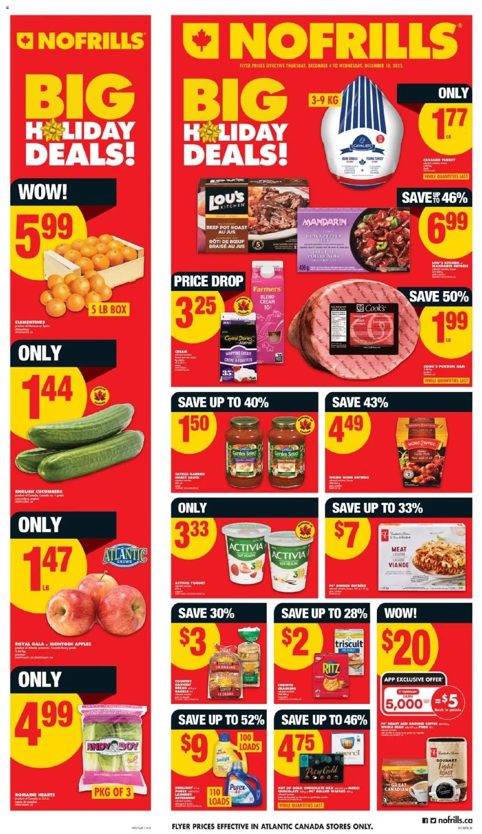 No Frills flyer valid from 04.12.2025 | Page: 1