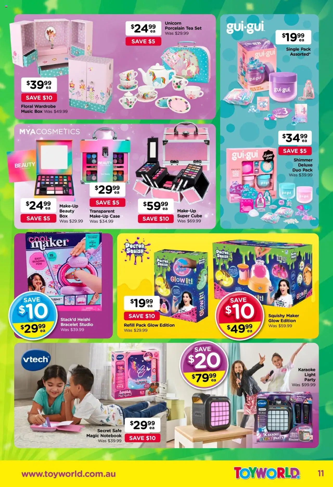 Toyworld catalogue - valid from 01.10.2025 | Page: 11 | Products: Box, Tea, Makeup, Safe