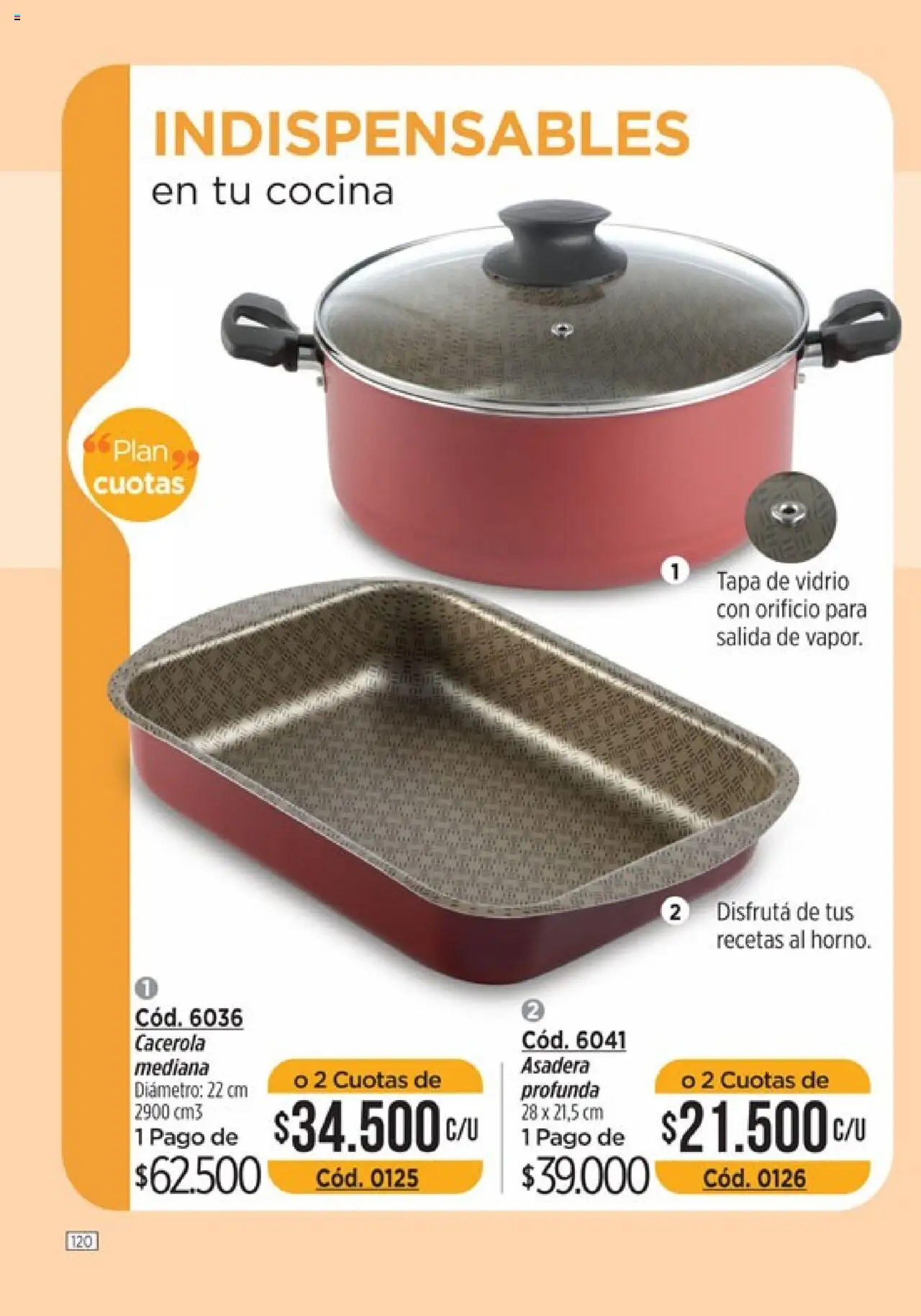 Catálogo Amodil Campaña 12 │ válido desde el 26.06.2025 | Página: 120 | Productos: Cocina, Asadera
