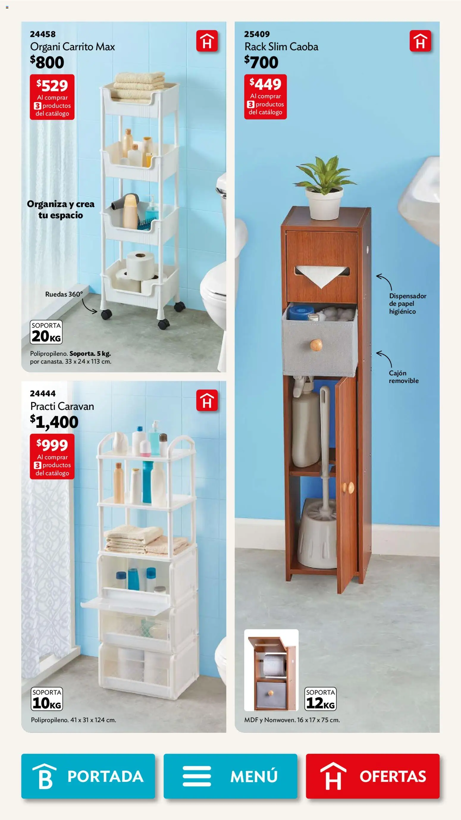 Nuevas ofertas de Betterware válidas en toda la República Mexicana desde el 02.02.2026. ¡Encuentra las mejores ofertas en Betterware campaña 2 2026! | Página: 13 | Productos: Papel higiénico