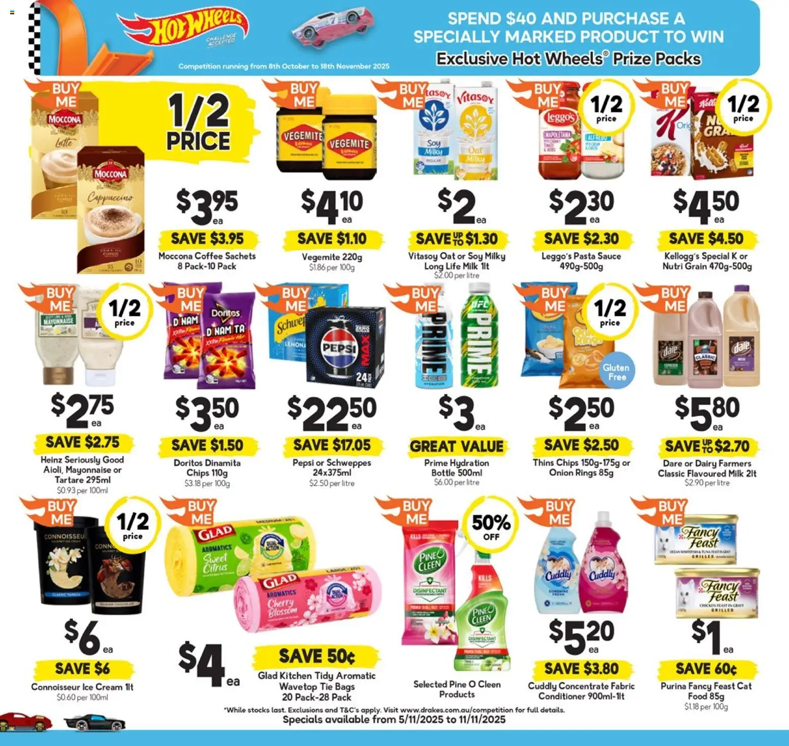 Drakes catalogue - valid from 05.11.2025 | Page: 4 | Products: Coffee, Chicken, Pepsi, Mayonnaise