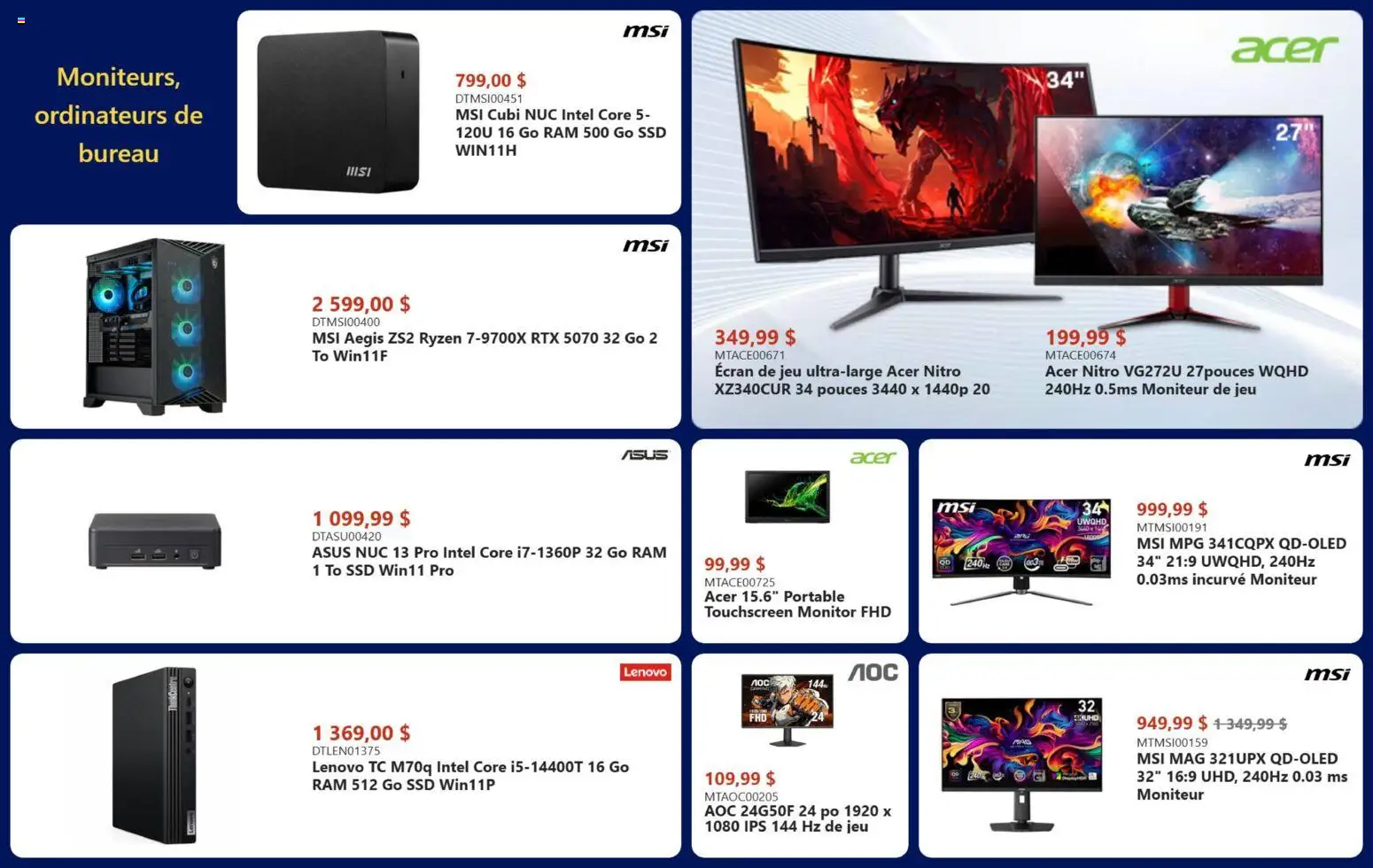 Canada Computers flyer valid from 27.03.2026 | Page: 7 | Products: Monitor