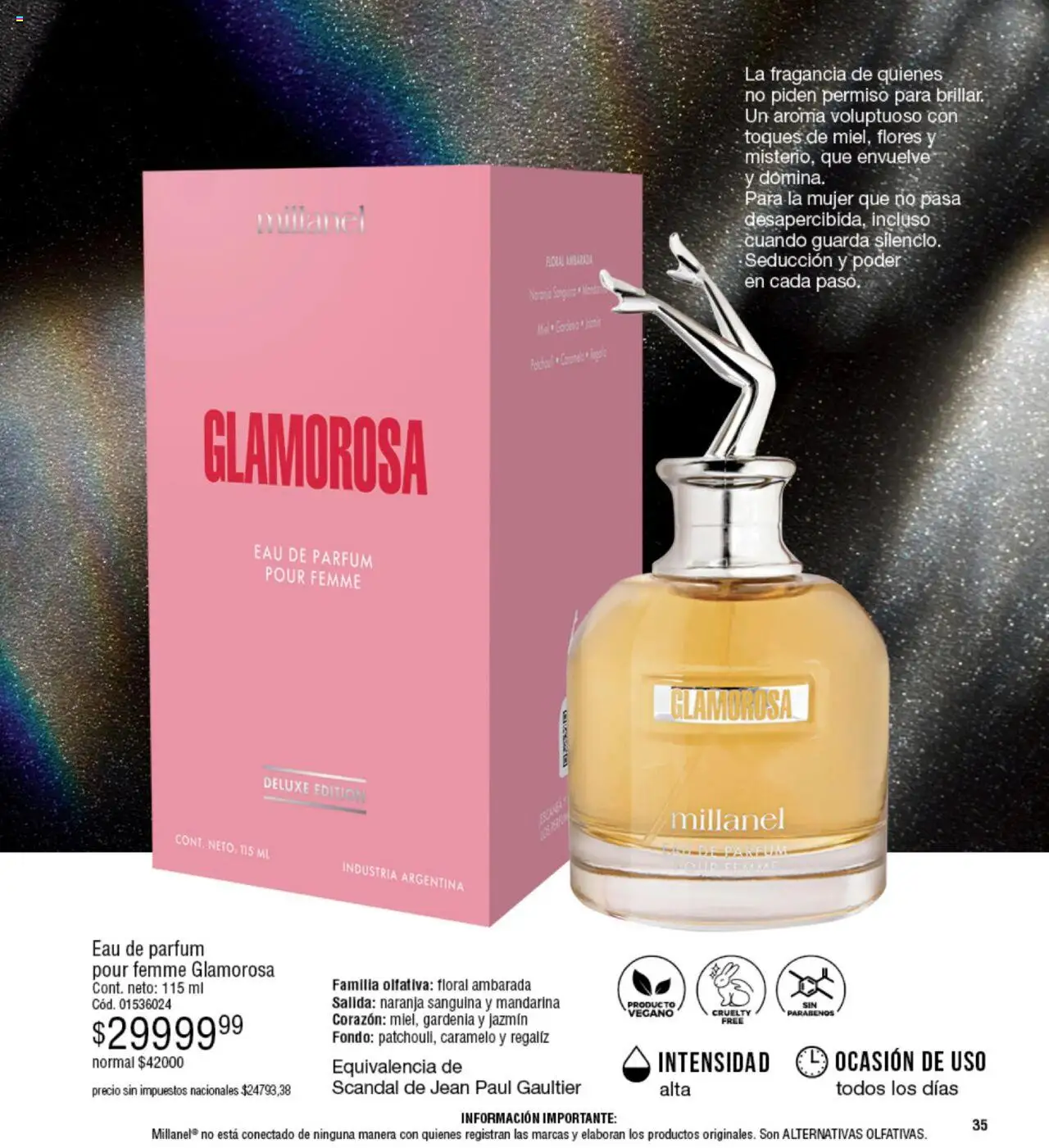 Millanel - Catálogo │ válido desde el 20.10.2025 | Página: 35 | Productos: Jean, Fragancia