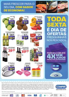 Comper ofertas Sexta do Peixe - Pré-Visualização do folheto da loja Comper, válido de 20.03.2026 | Página: 2