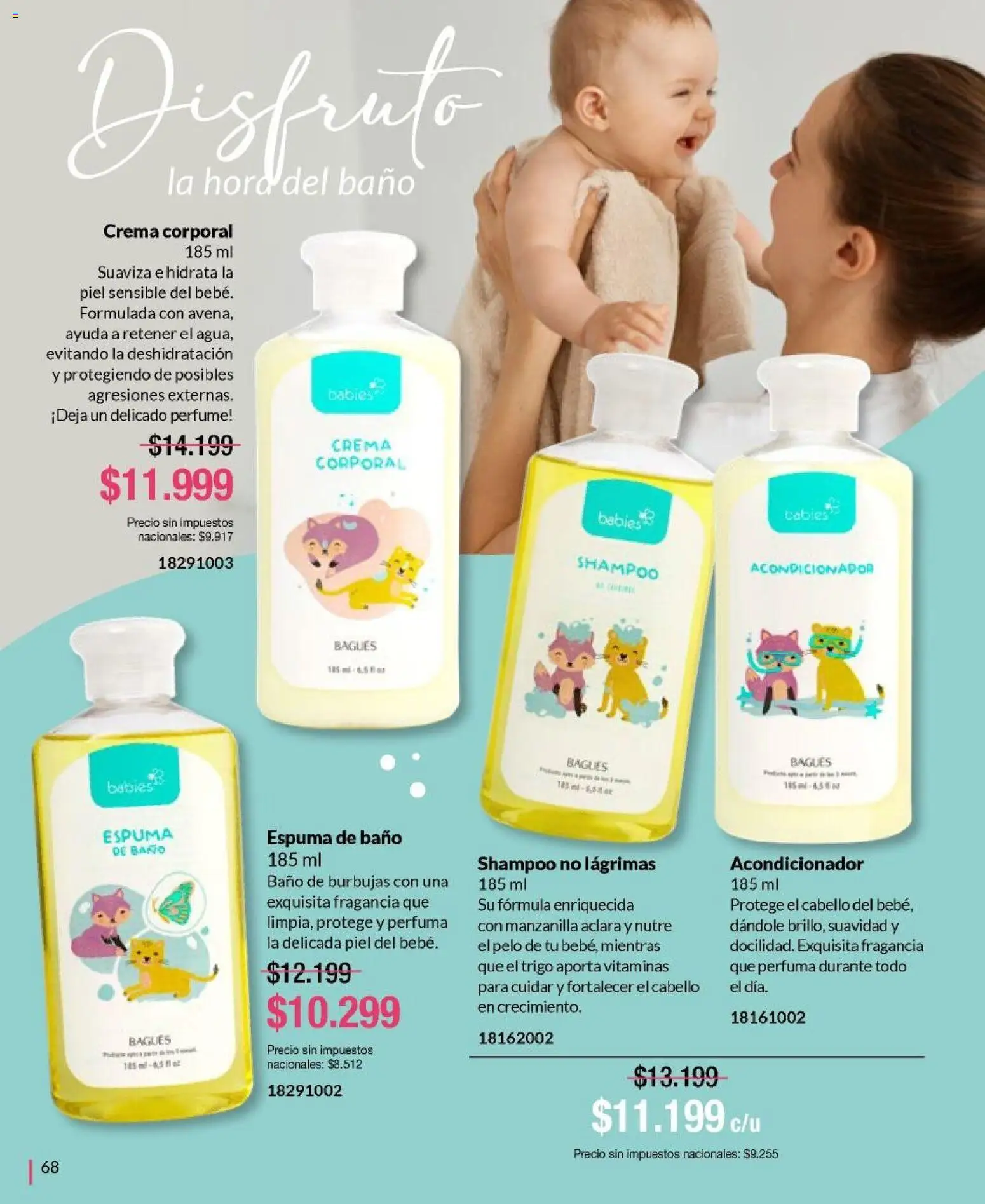 Bagués - Catálogo │ válido desde el 09.02.2026 | Página: 68 | Productos: Vitaminas, Baño, Acondicionador, Crema