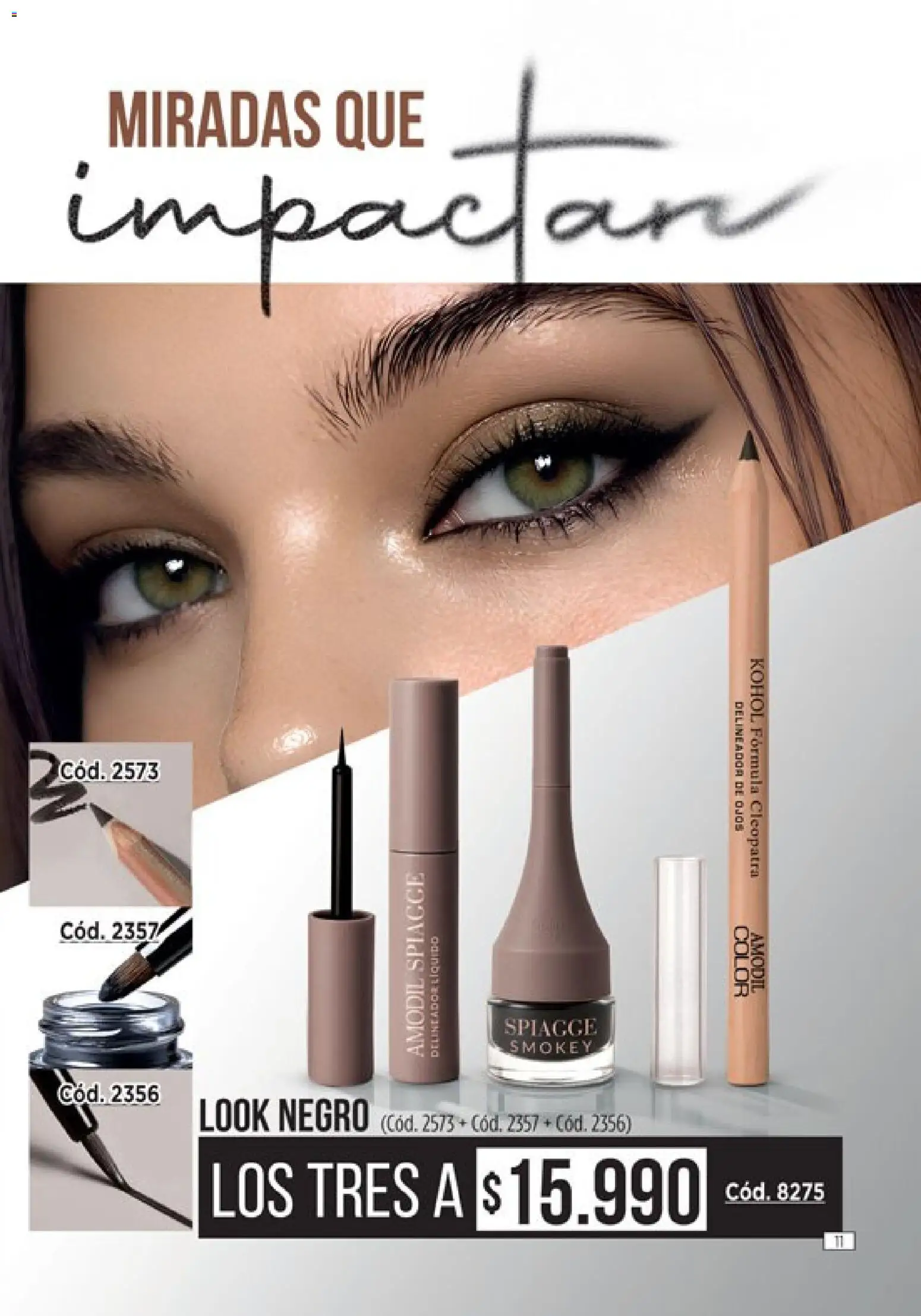 Catálogo Amodil Campaña 6 │ válido desde el 04.03.2026 | Página: 11 | Productos: Delineador de ojos, Delineador
