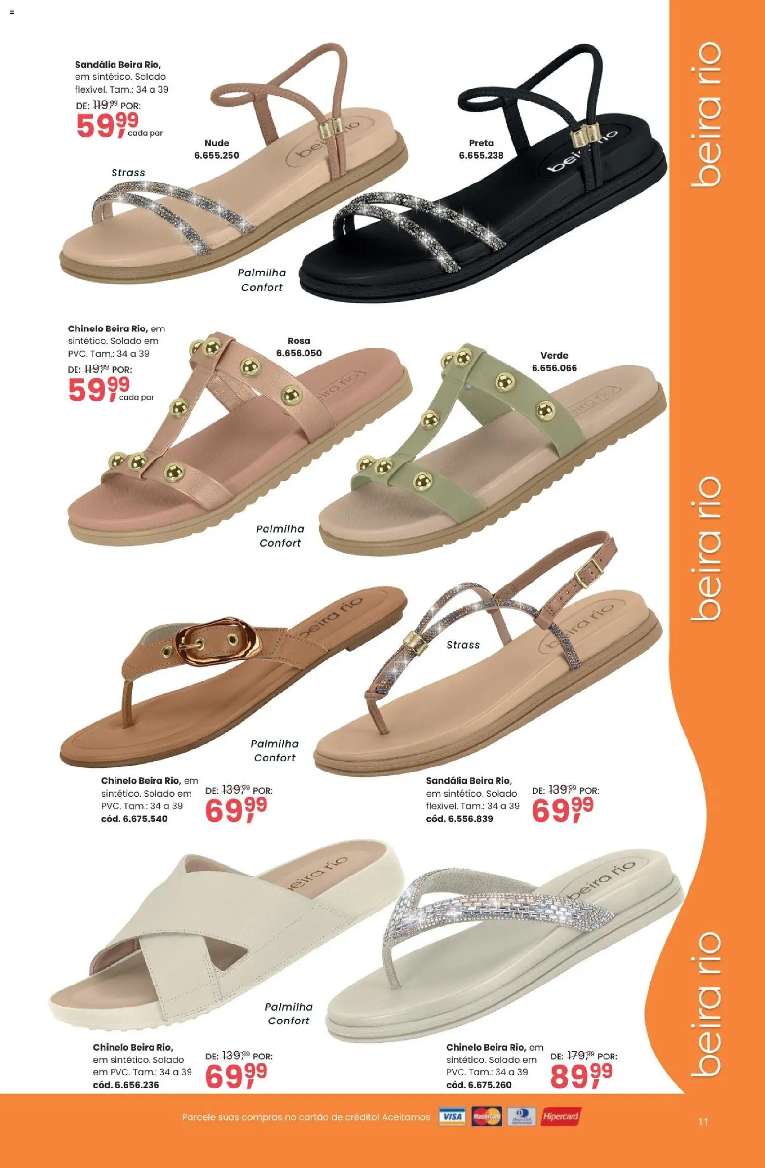 Quatro Estações Folheto - válido de 03.03.2026 | Página: 11 | Produtos: Palmilha