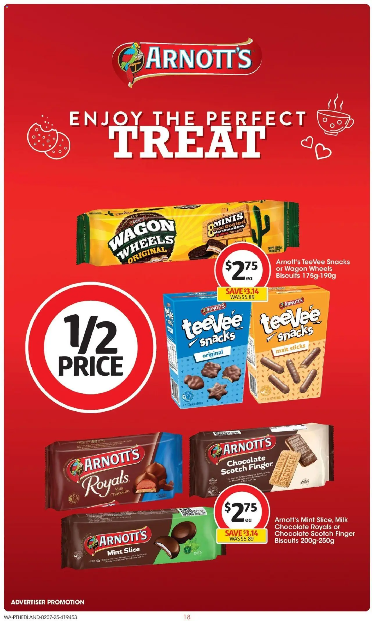 Coles catalogue - valid from 02.07.2025 | Page: 18 | Products: Milk, Chocolate, Biscuits, Scotch
