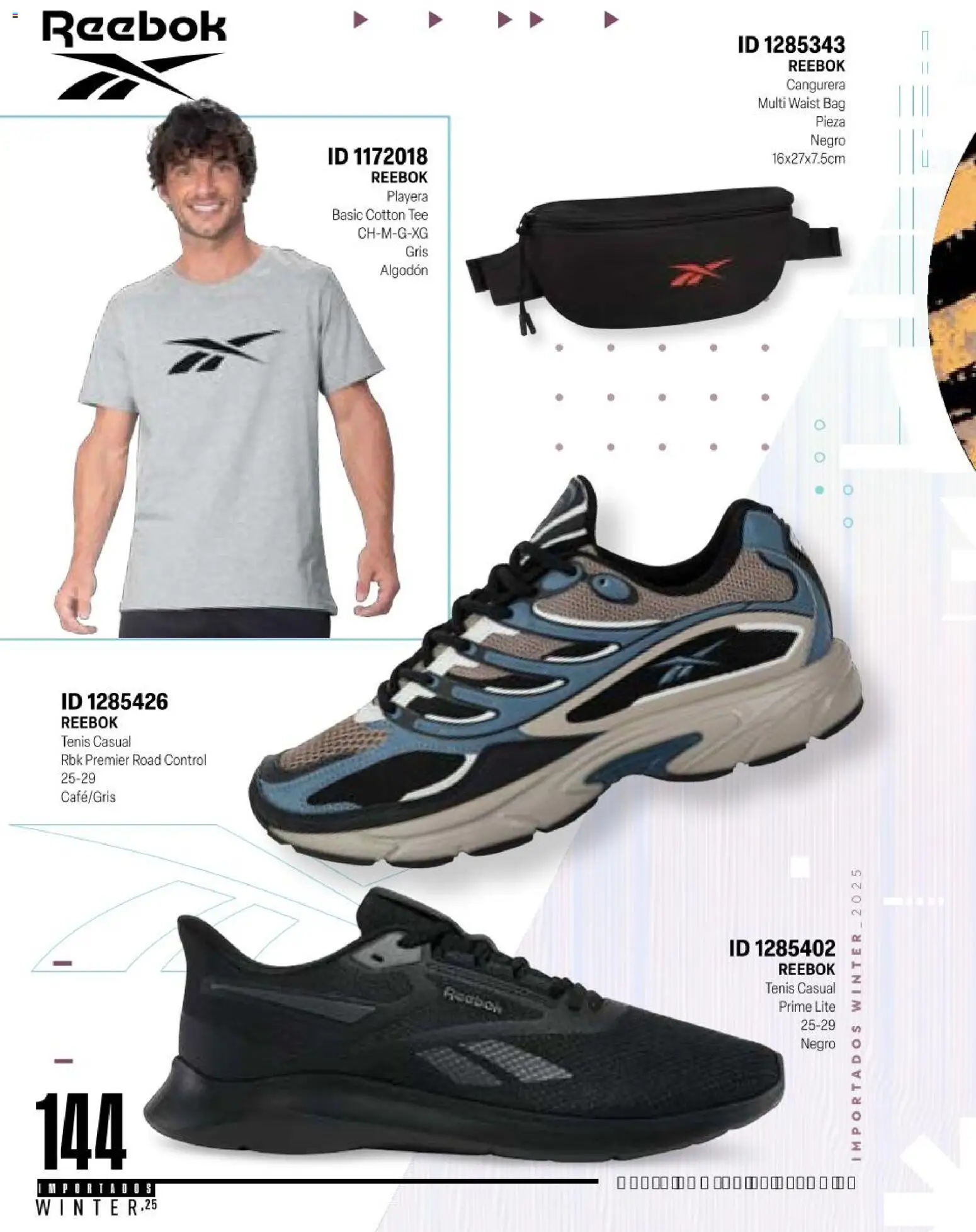Nuevas ofertas de Price Shoes válidas en toda la República Mexicana desde el 11.11.2025. ¡Encuentra las mejores ofertas en Price Shoes catálogo Importados Winter 2025  ! | Página: 144 | Productos: Tenis, Algodón, Playera, Cangurera