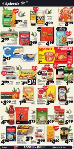 Preview of IGA weekly flyer / circulaire from shop IGA valid from 04.12.2025 | Page: 10 | Products: Noodles, Ketchup, Potatoes, Milk