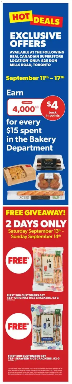 Preview of Real Canadian Superstore weekly flyer / circulaire from shop Real Canadian Superstore valid from 11.09.2025