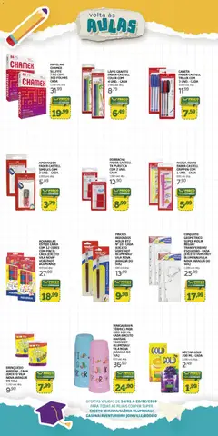 Cooper - Ofertas Voltas às Aulas - Pré-Visualização do folheto da loja Cooper, válido de 14.01.2026 | Página: 2 | Produtos: Lápis, Caneta, Borracha, Caixa