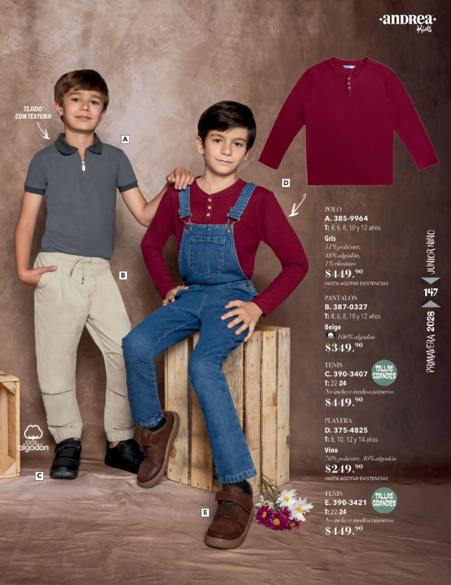 Nuevas ofertas de Andrea válidas en toda la República Mexicana desde el 25.01.2026. ¡Encuentra las mejores ofertas en Andrea catálogo Infantil! | Página: 103