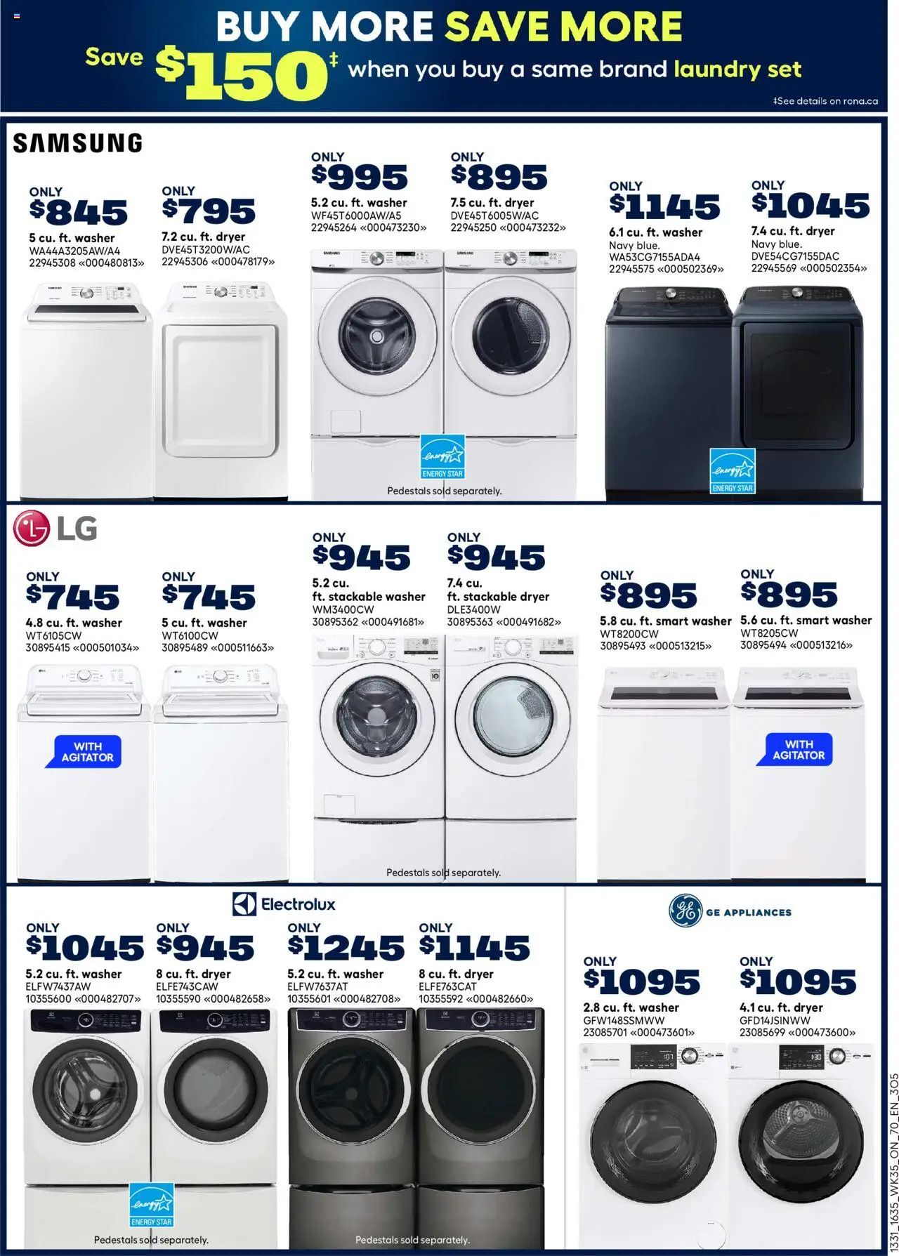Rona flyer valid from 25.09.2025 | Page: 20 | Products: Dryer