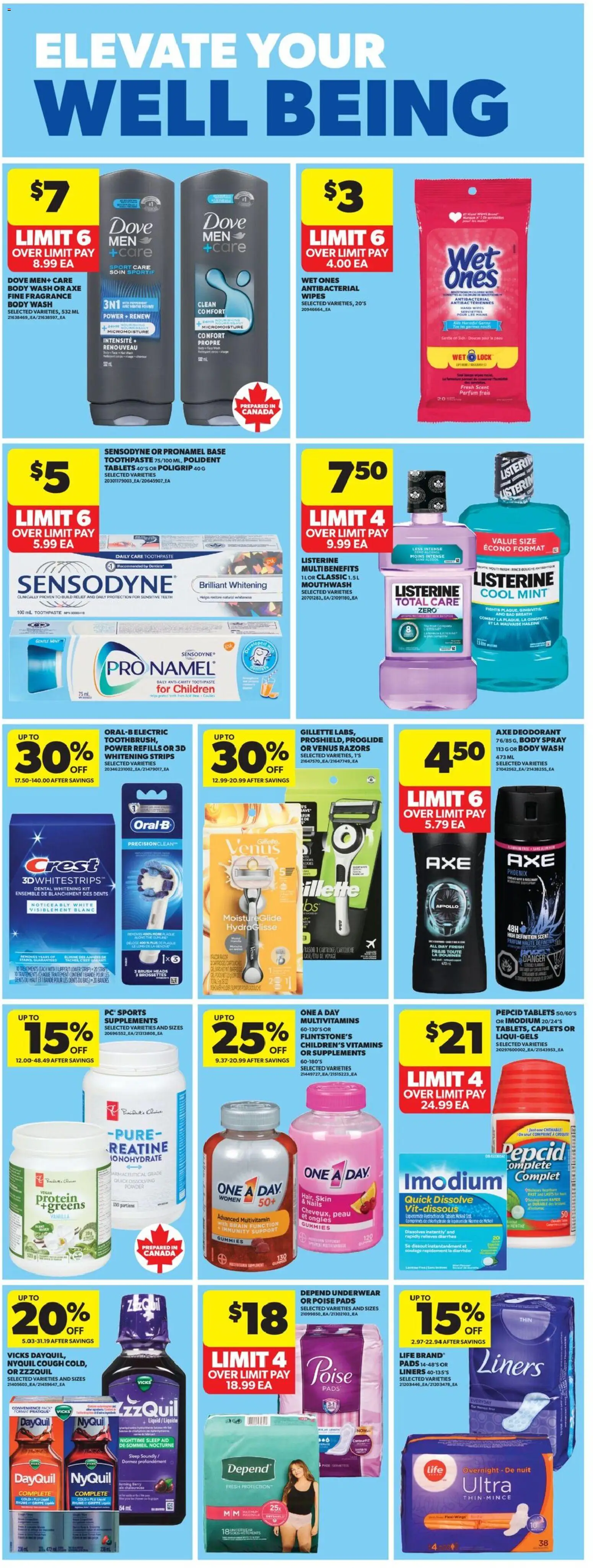 Real Canadian Superstore flyer valid from 05.03.2026 | Page: 27 | Products: Tablet, Fragrance, Body wash, Deodorant