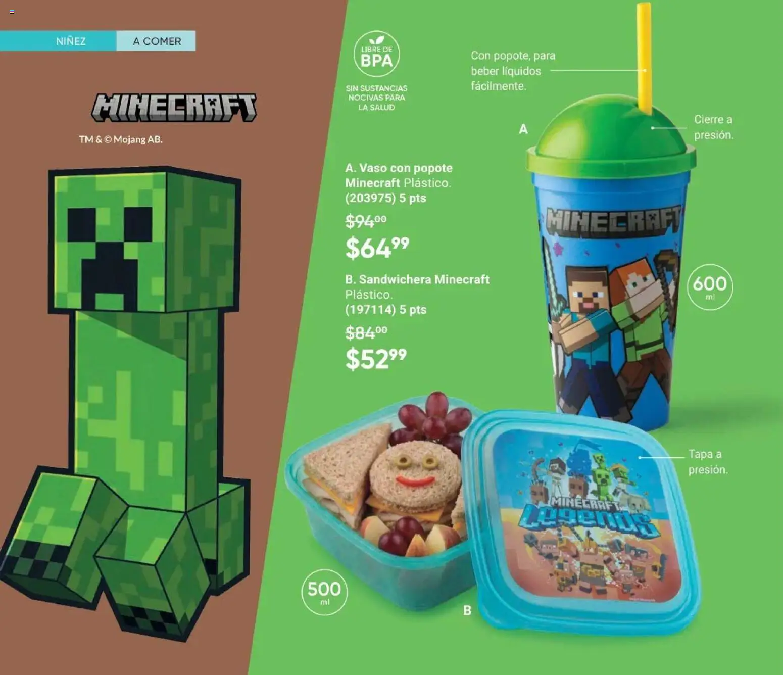 Nuevas ofertas de AVON válidas en toda la República Mexicana desde el 08.05.2026. ¡Encuentra las mejores ofertas en AVON Casa & Estilo 8 2026! | Página: 184 | Productos: Sandwichera, Col