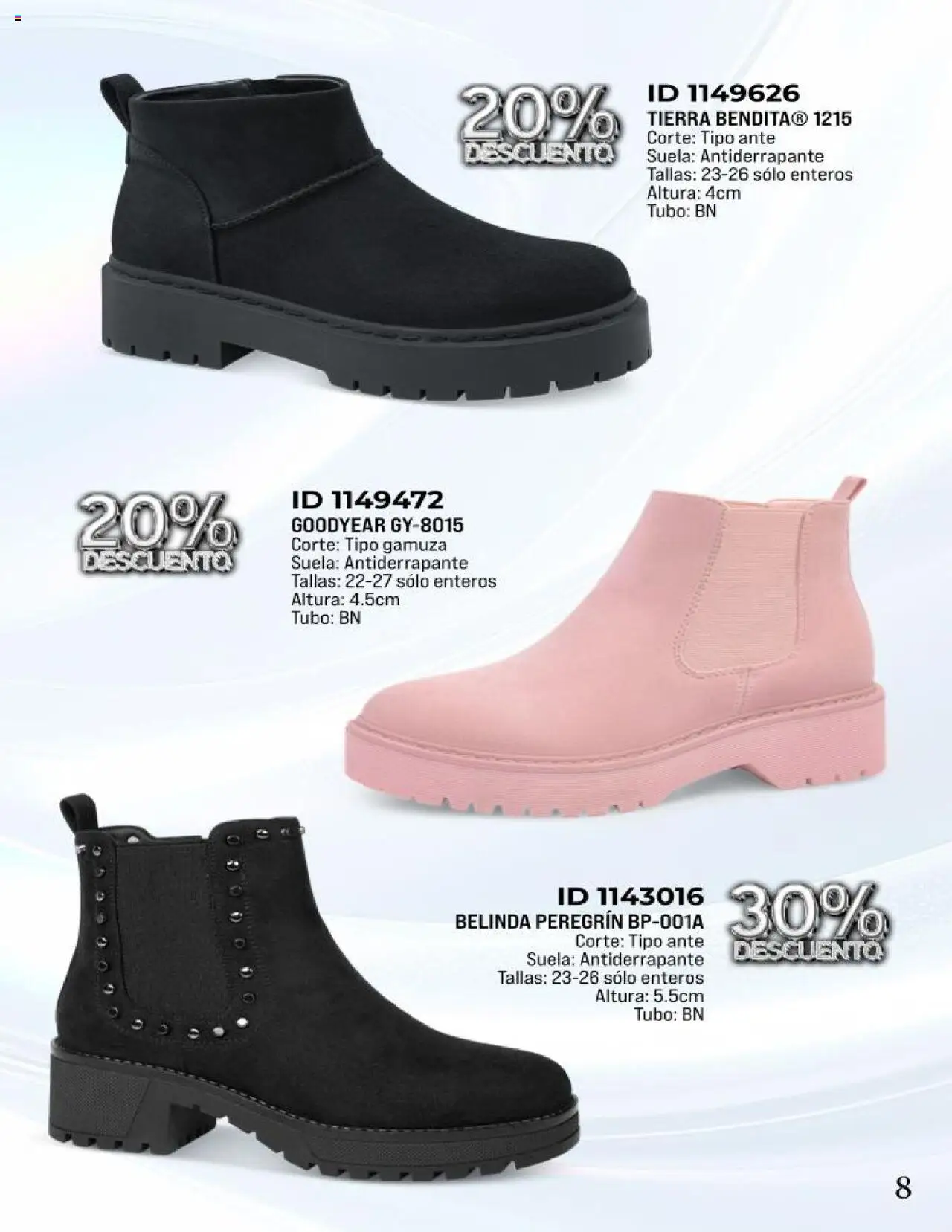 Nuevas ofertas de Price Shoes válidas en toda la República Mexicana desde el 22.09.2025. ¡Encuentra las mejores ofertas en Price Shoes - Catálogo Botas Moto! | Página: 7 | Productos: Gamuza