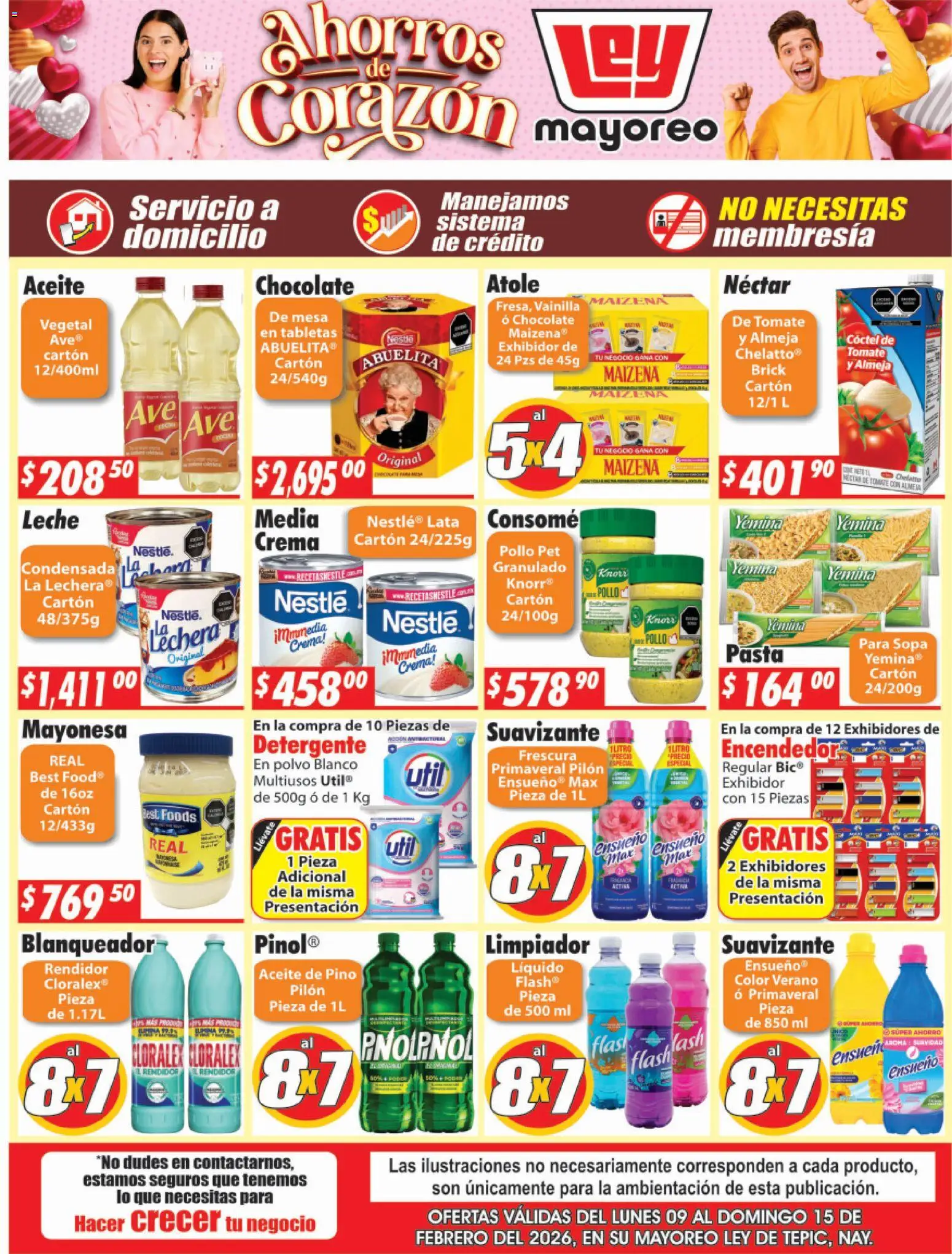 Nuevas ofertas de Casa Ley válidas en toda la República Mexicana desde el 09.02.2026. ¡Encuentra las mejores ofertas en Casa Ley folleto Tepic! | Página: 2