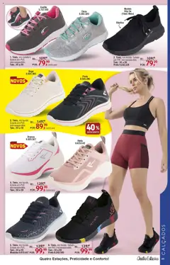 Quatro Estações - Catálogo 08-09-10 - Pré-Visualização do folheto da loja Quatro Estações, válido de 01.08.2025 | Página: 45 | Produtos: Tênis