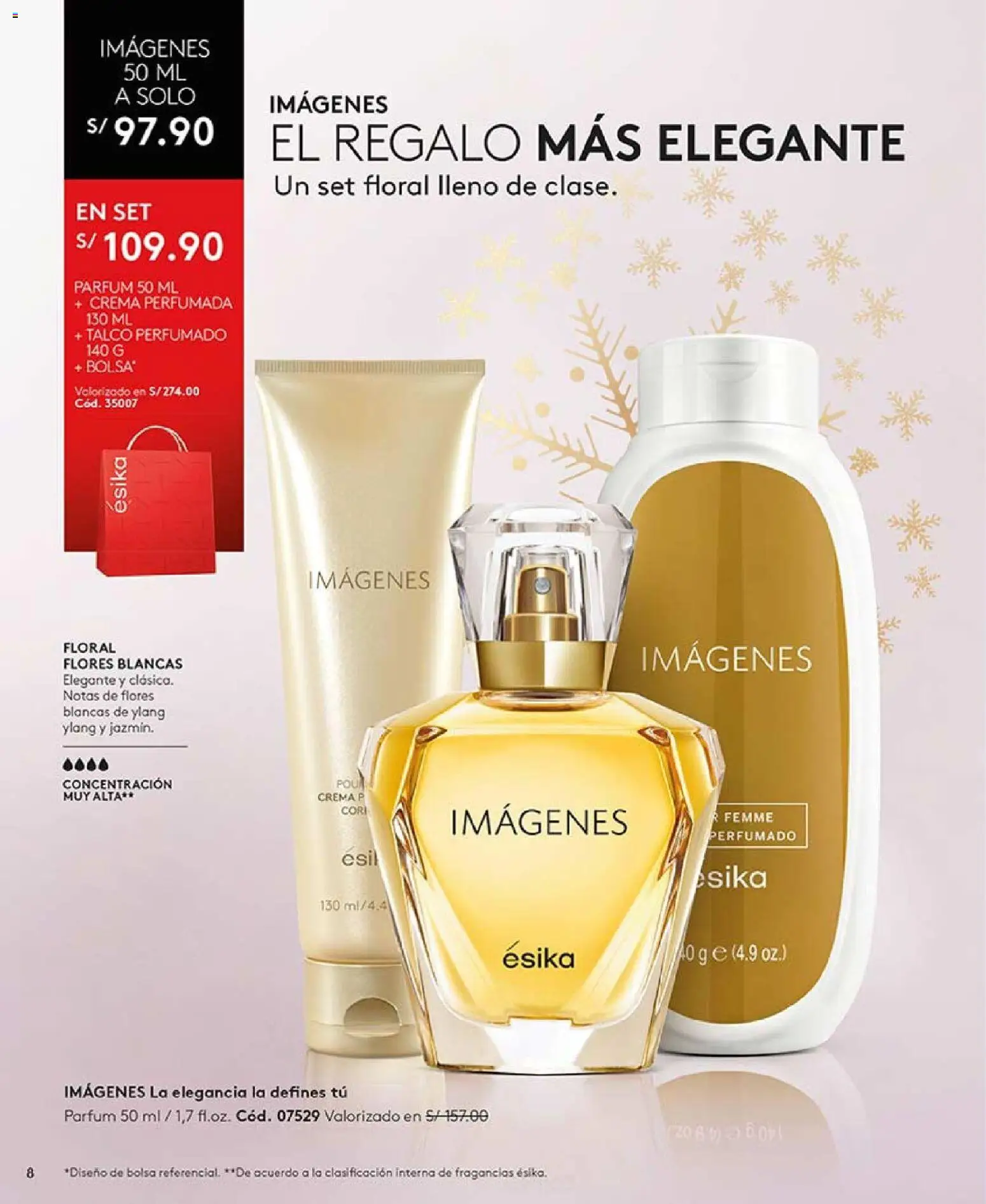 Catálogo Ésika válido desde 14.11.2025 | Página: 8 | Productos: Crema, Bolsa
