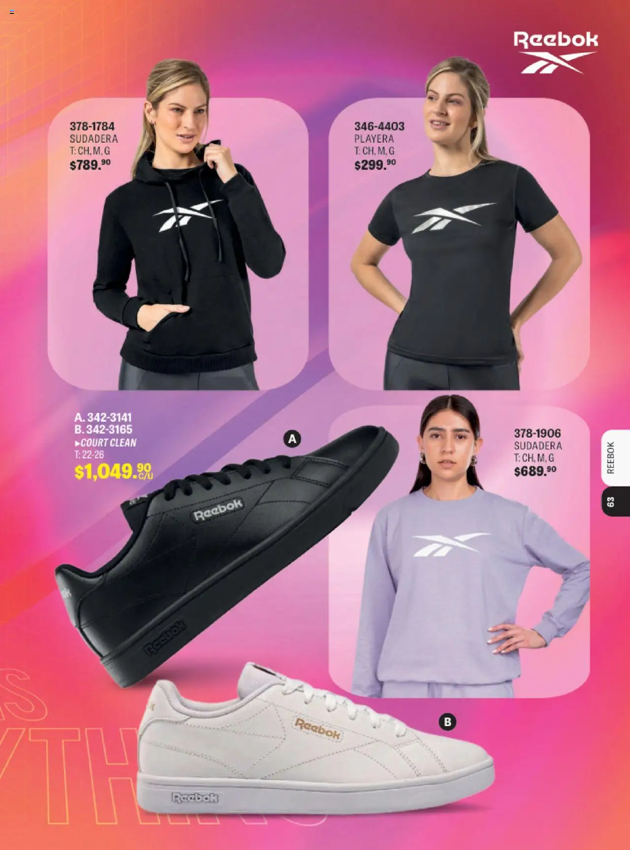 Nuevas ofertas de Andrea válidas en toda la República Mexicana desde el 13.08.2025. ¡Encuentra las mejores ofertas en Andrea - Catálogo Andrea Sport! | Página: 60 | Productos: Sudadera, Playera