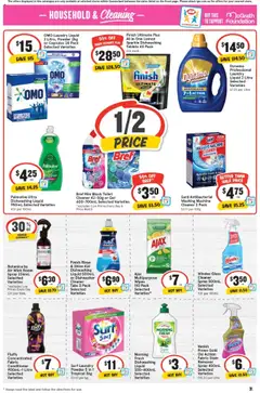 IGA catalogue - valid from 10.09.2025 | Page: 32 | Products: Powder, Lemon, Dishwasher, Tablets