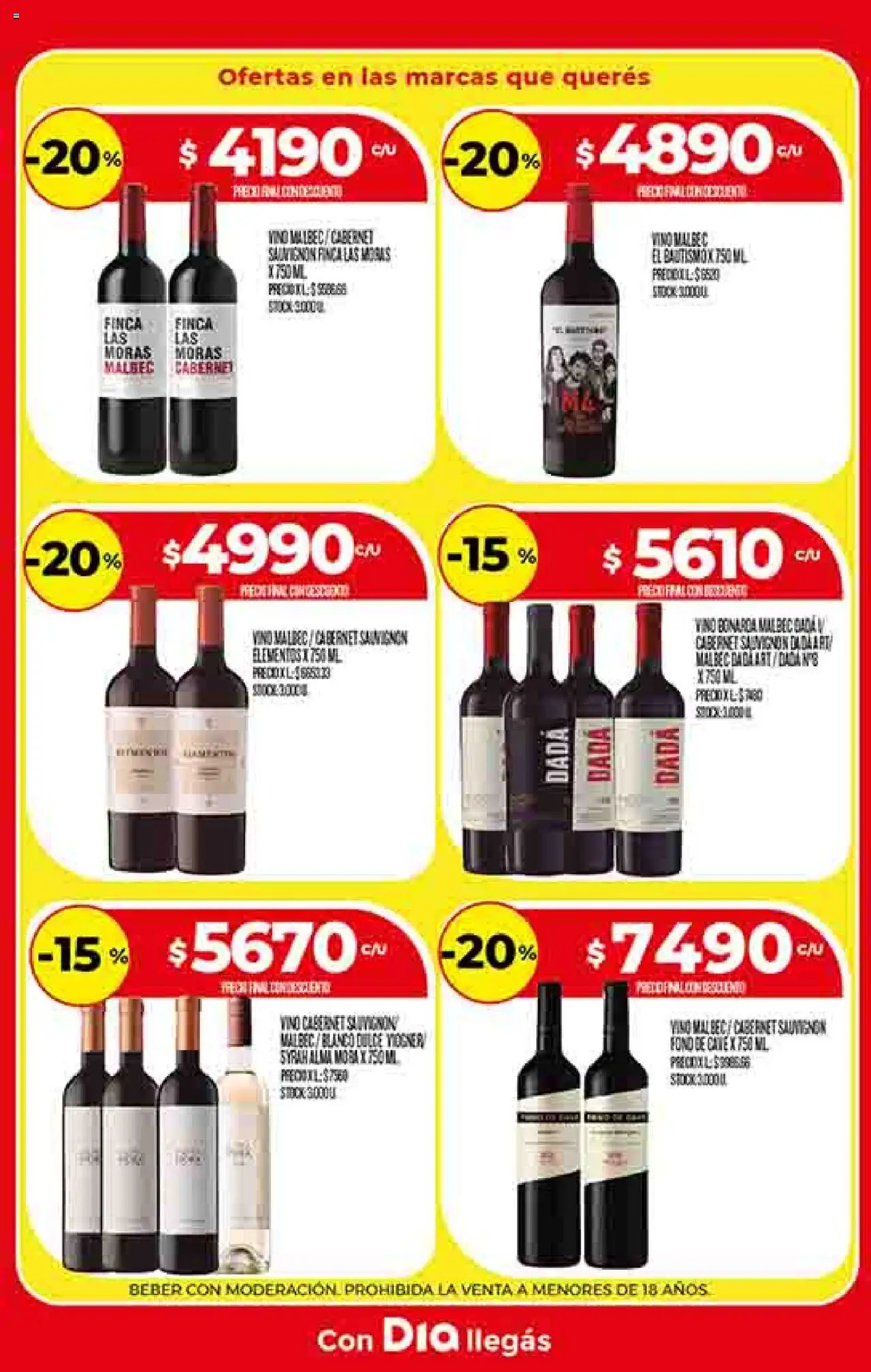 Supermercado DIA Ofertas │ válido desde el 27.08.2025 | Página: 16 | Productos: Vino