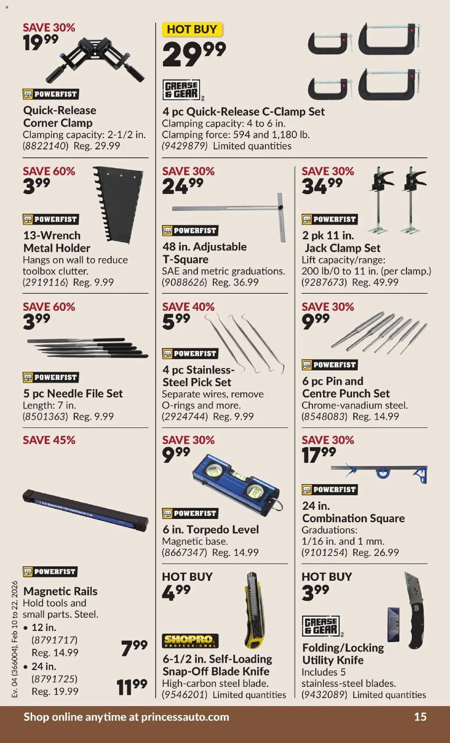 Princess Auto flyer valid from 10.02.2026 | Page: 20