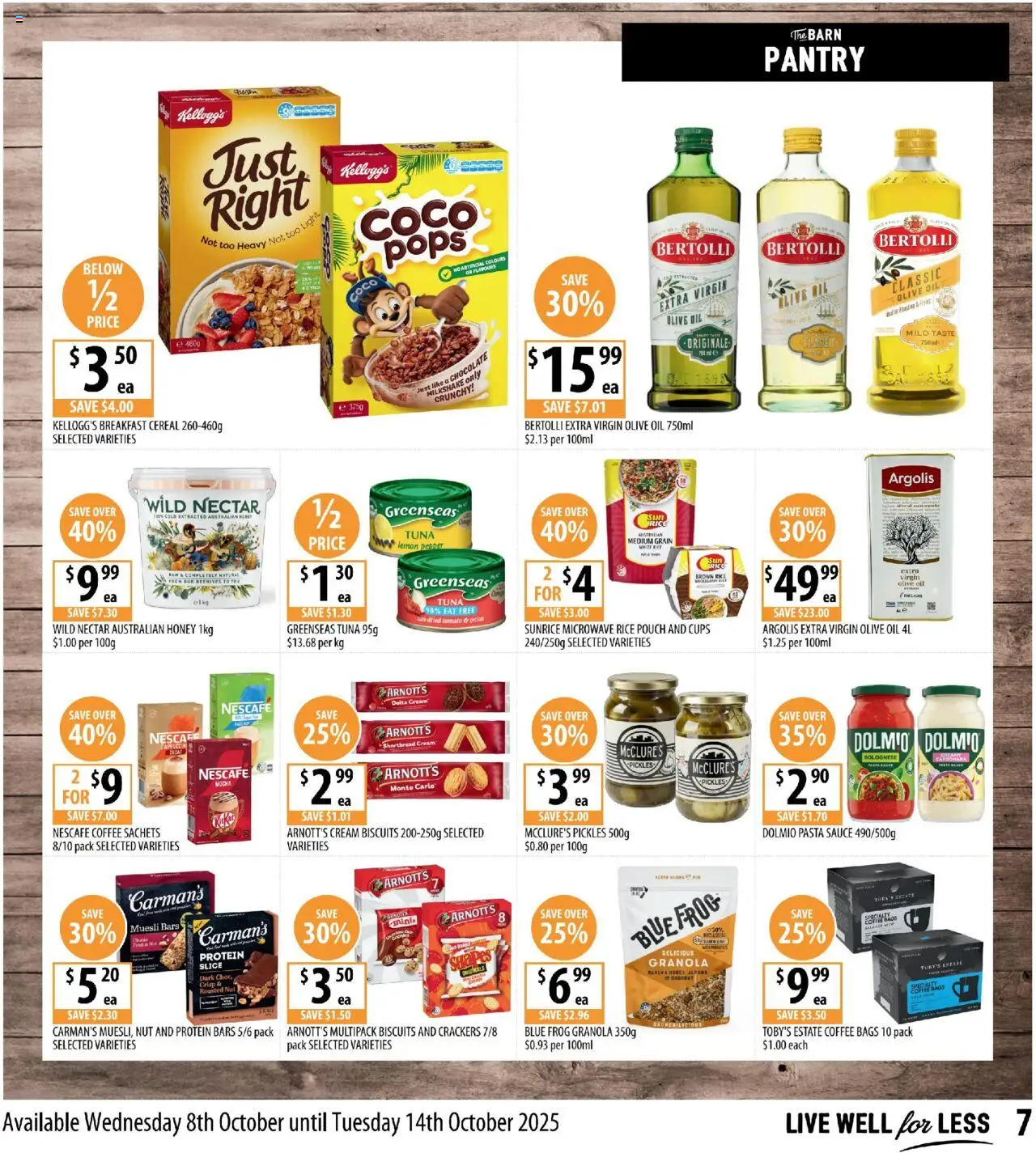 Supabarn catalogue - valid from 08.10.2025 | Page: 7 | Products: Chocolate, Rice, Cream, Pepper