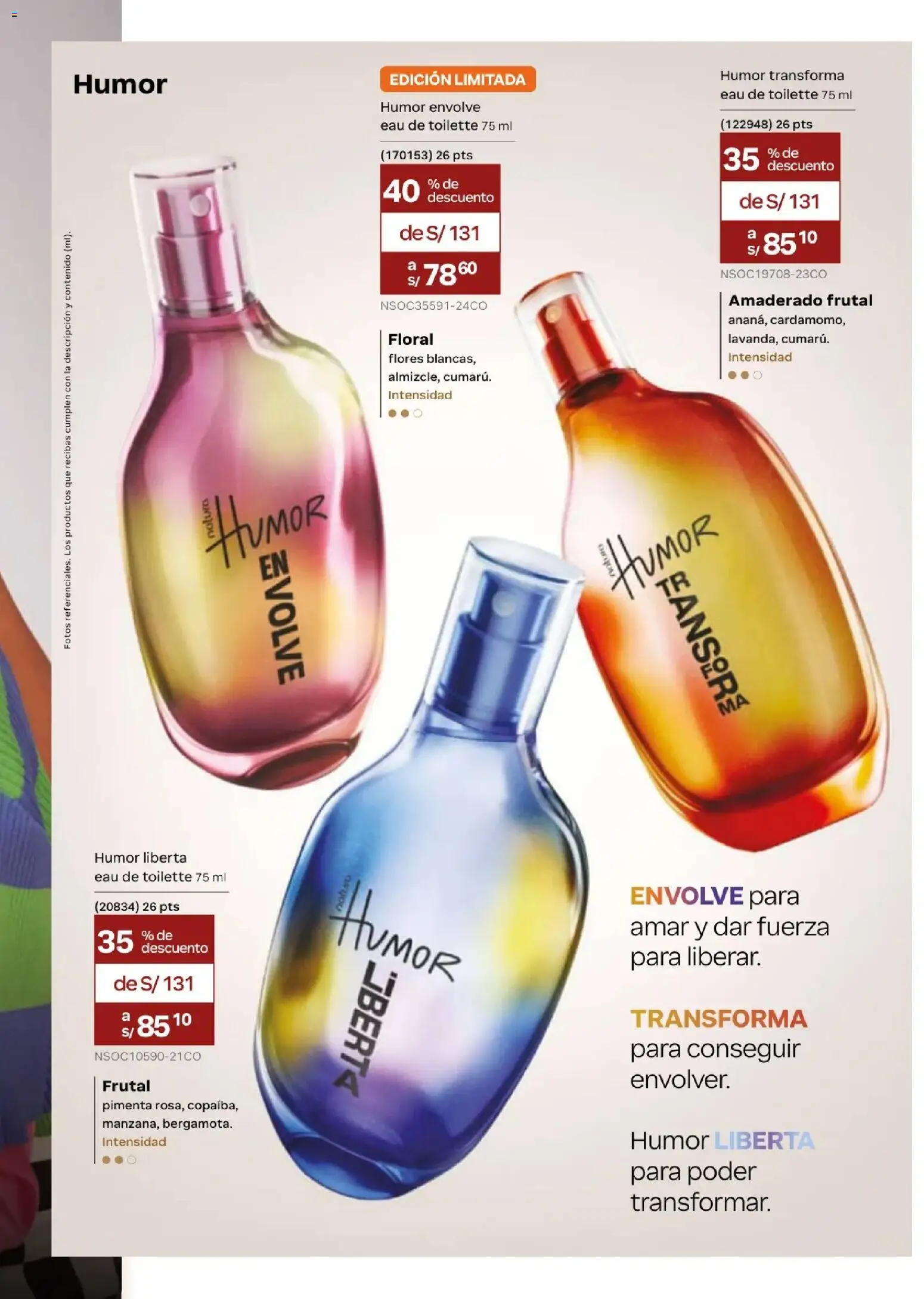 Catálogo Natura válido desde 31.03.2026 | Página: 50 | Productos: EAU de Toilette