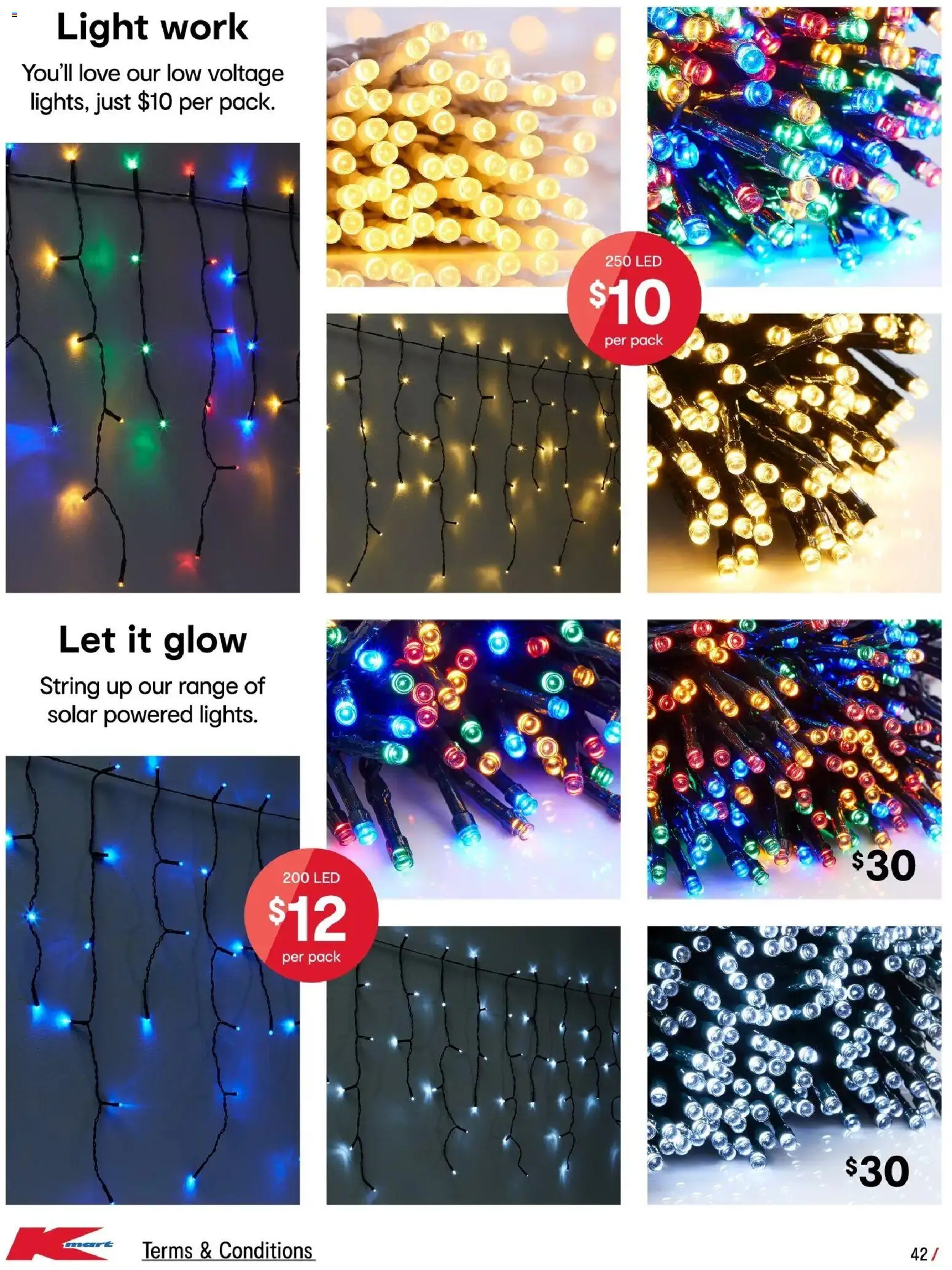 Kmart catalogue - valid from 04.12.2025 | Page: 42 | Products: Light