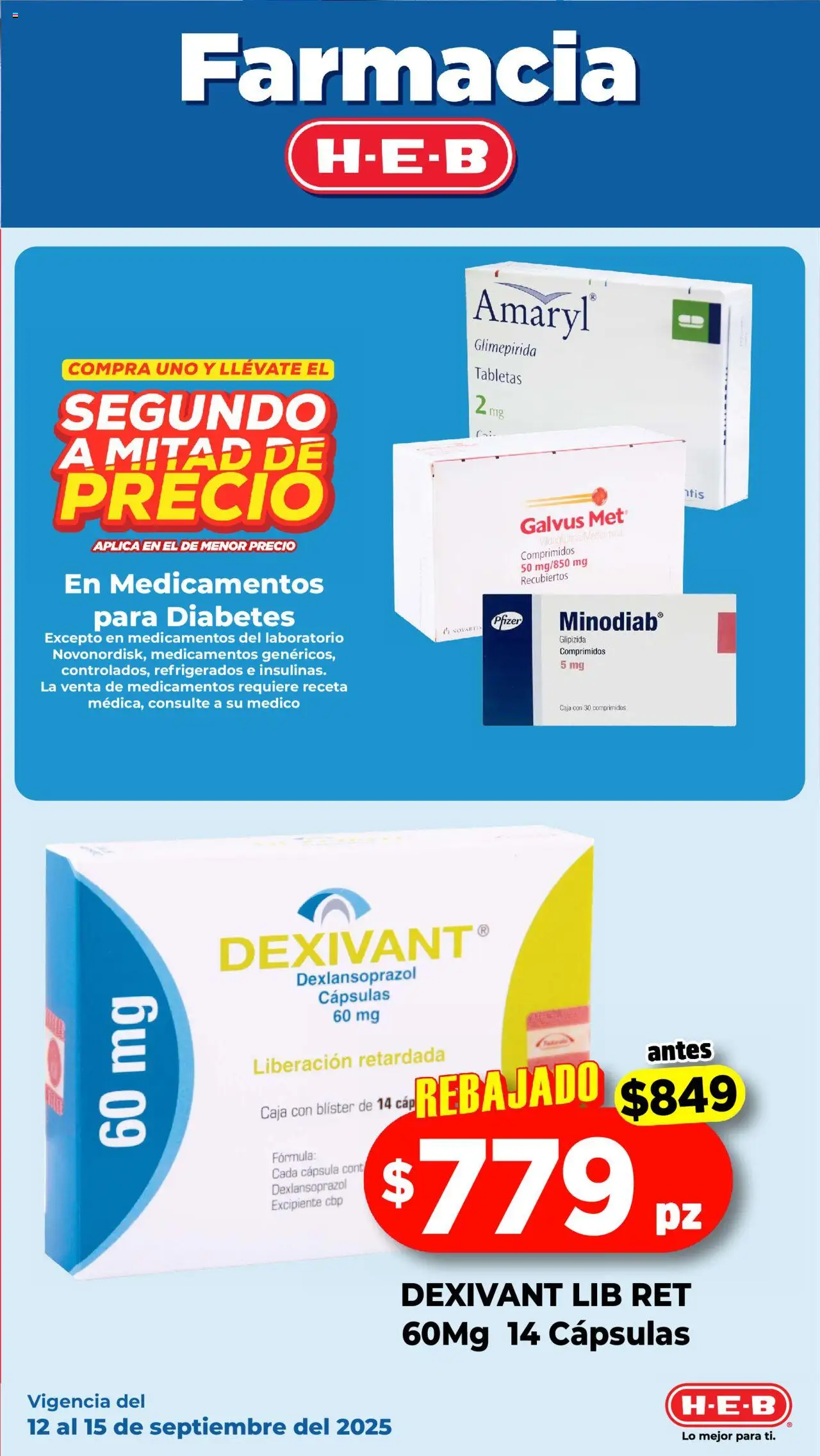 Nuevas ofertas de H-E-B válidas en toda la República Mexicana desde el 12.09.2025. ¡Encuentra las mejores ofertas en H-E-B - Folleto! | Página: 19 | Productos: Caja