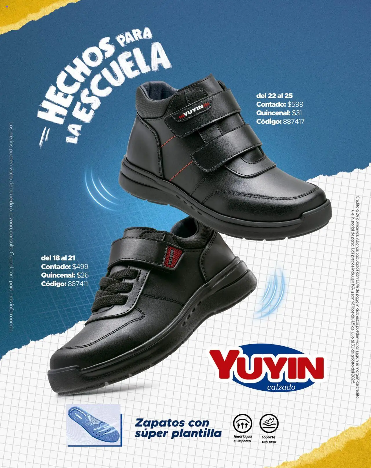 Nuevas ofertas de Coppel válidas en toda la República Mexicana desde el 01.07.2025. ¡Encuentra las mejores ofertas en Coppel catálogo Verano! | Página: 2 | Productos: Zapatos