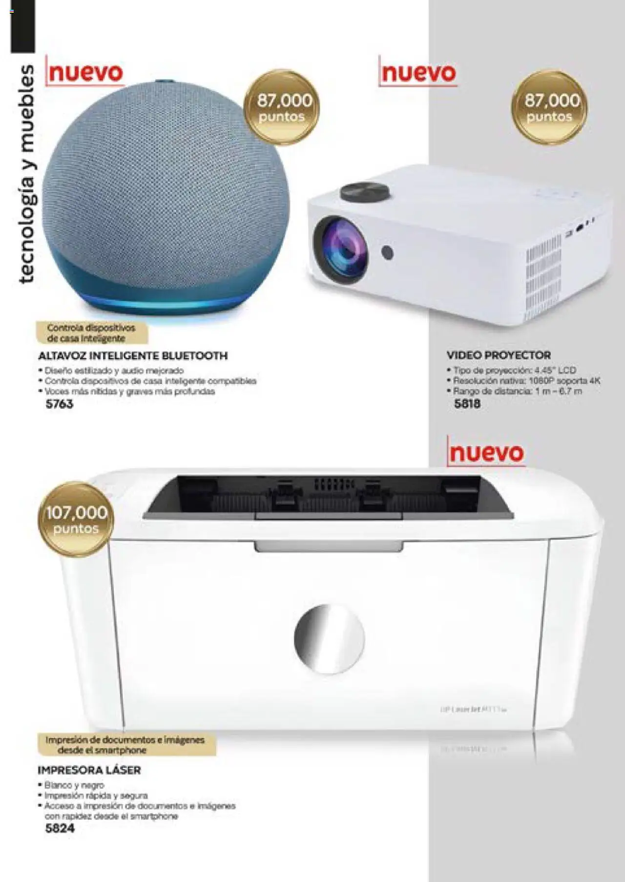 Nuevas ofertas de Fuller válidas en toda la República Mexicana desde el 13.06.2025. ¡Encuentra las mejores ofertas en Fuller catálogo Puntos! | Página: 36 | Productos: Proyector, Impresora, Smartphone, Video