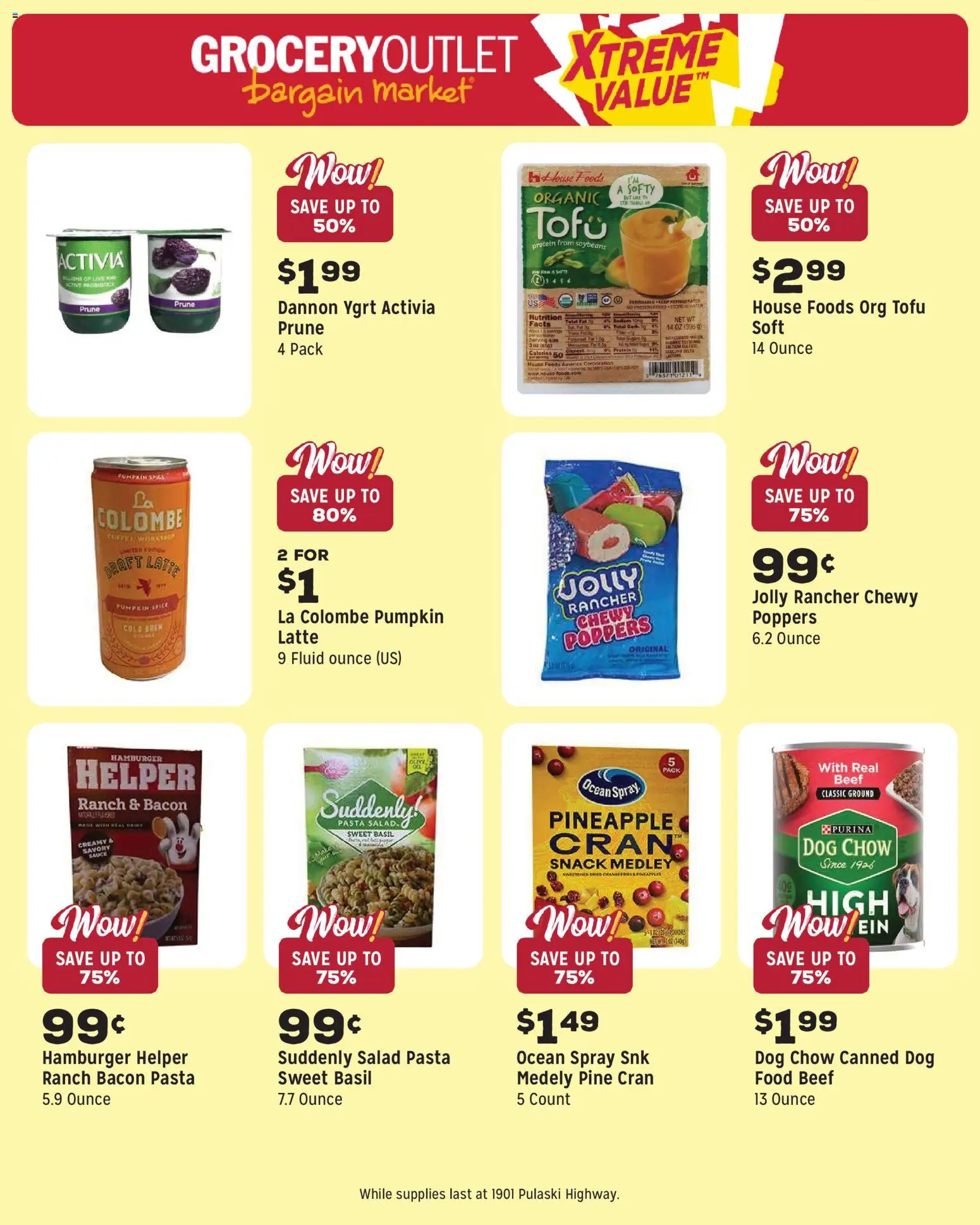 Grocery Outlet Weekly Ad - MD - valid from 29.04.2026 | Page: 11 | Products: Probiotics, Pineapple, Sauce, Pumpkin