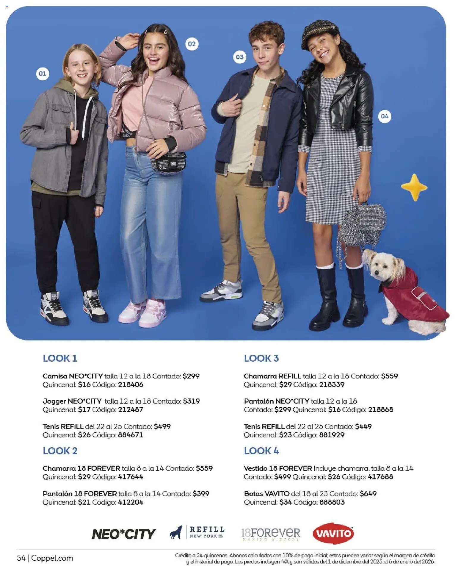 Nuevas ofertas de Coppel válidas en toda la República Mexicana desde el 01.12.2025. ¡Encuentra las mejores ofertas en Coppel catálogo Regalos A Lo Grande! | Página: 54