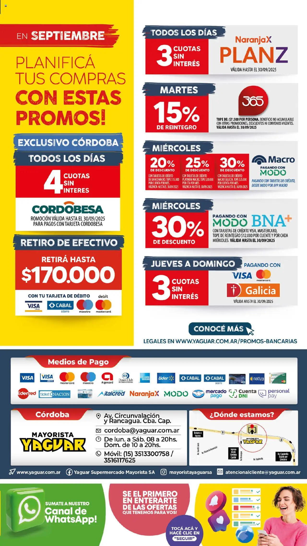 Yaguar - Córdoba │ válido desde el 08.09.2025 | Página: 34 | Productos: Movil, Banco