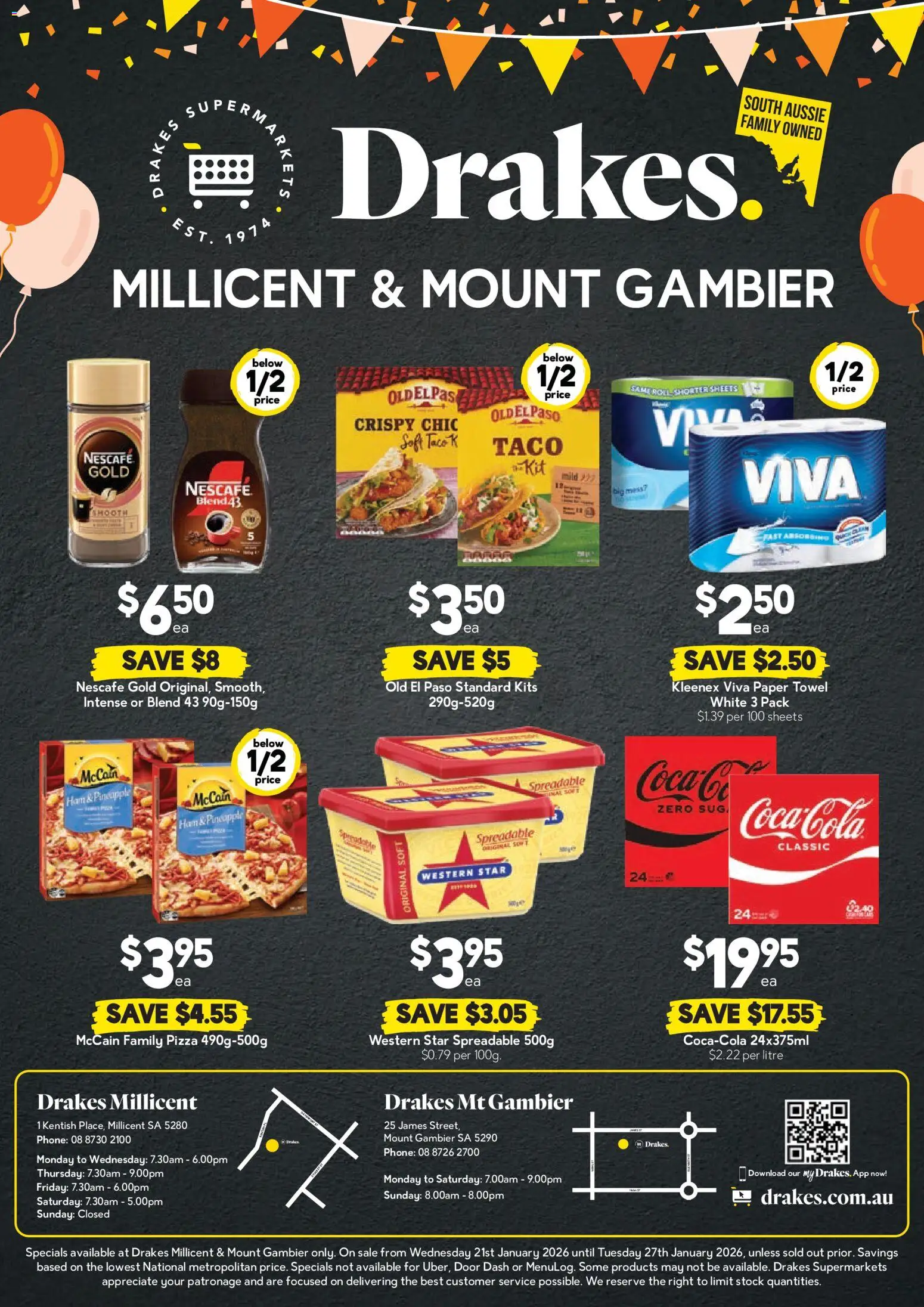 Drakes catalogue - valid from 21.01.2026 | Page: 2 | Products: Door, Ham, Pizza, Pineapple