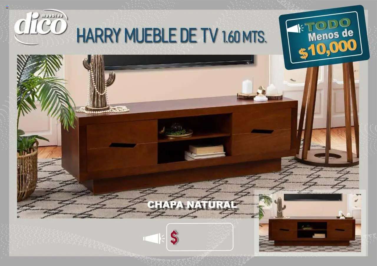 Nuevas ofertas de Muebles Dico válidas en toda la República Mexicana desde el 15.10.2025. ¡Encuentra las mejores ofertas en Muebles Dico - Catálogo TODO menos de 10000! | Página: 70 | Productos: Chapa